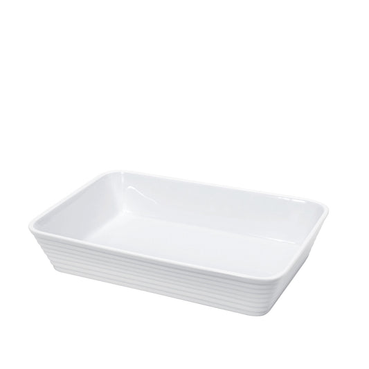 Auflaufform Burgund eckig35cm