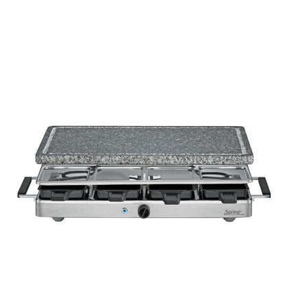 Raclette mit Granitstein