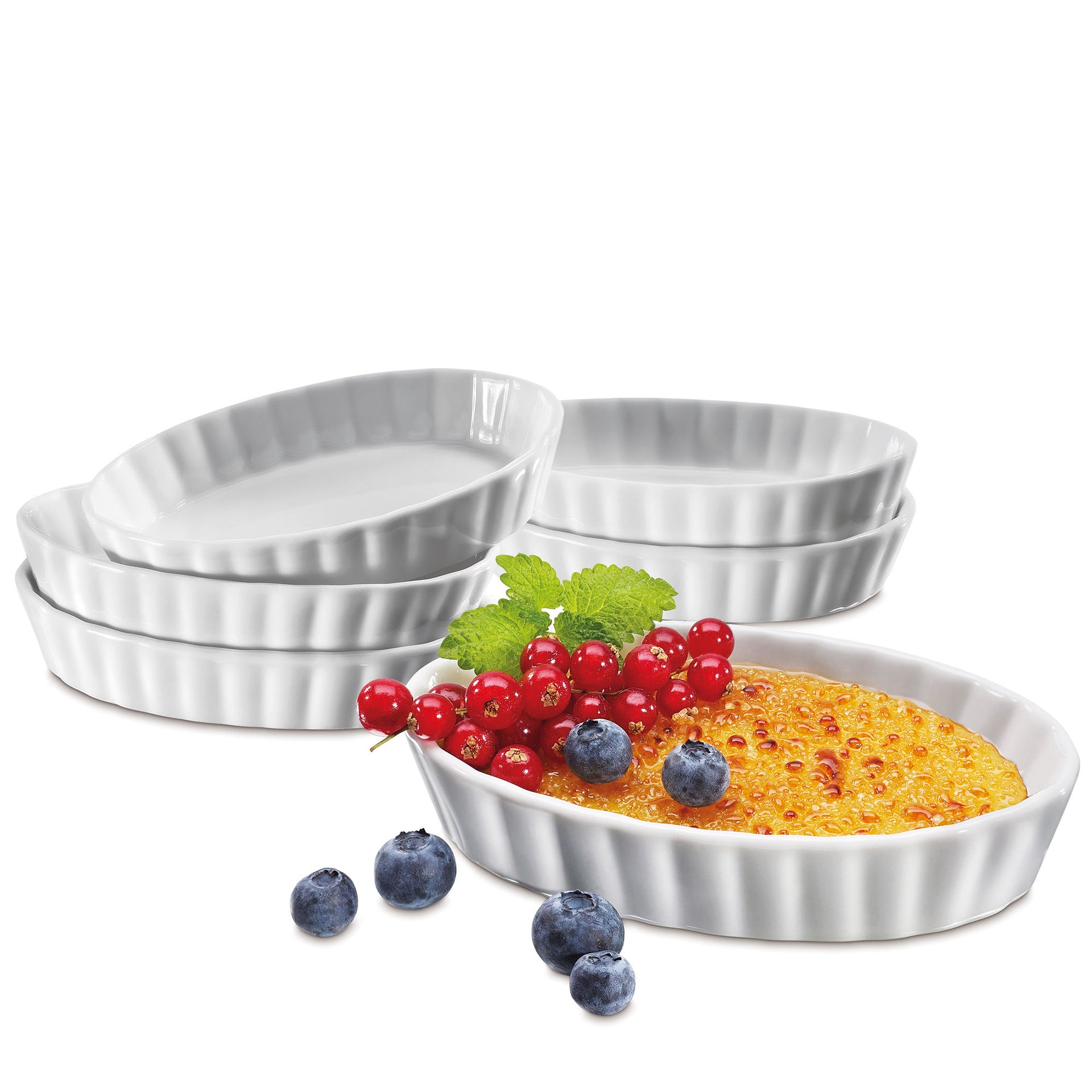 creme brulee aufbewahren Crème Brûlée-Schälchen, 6 Stück – kuechenfee-shop.de
