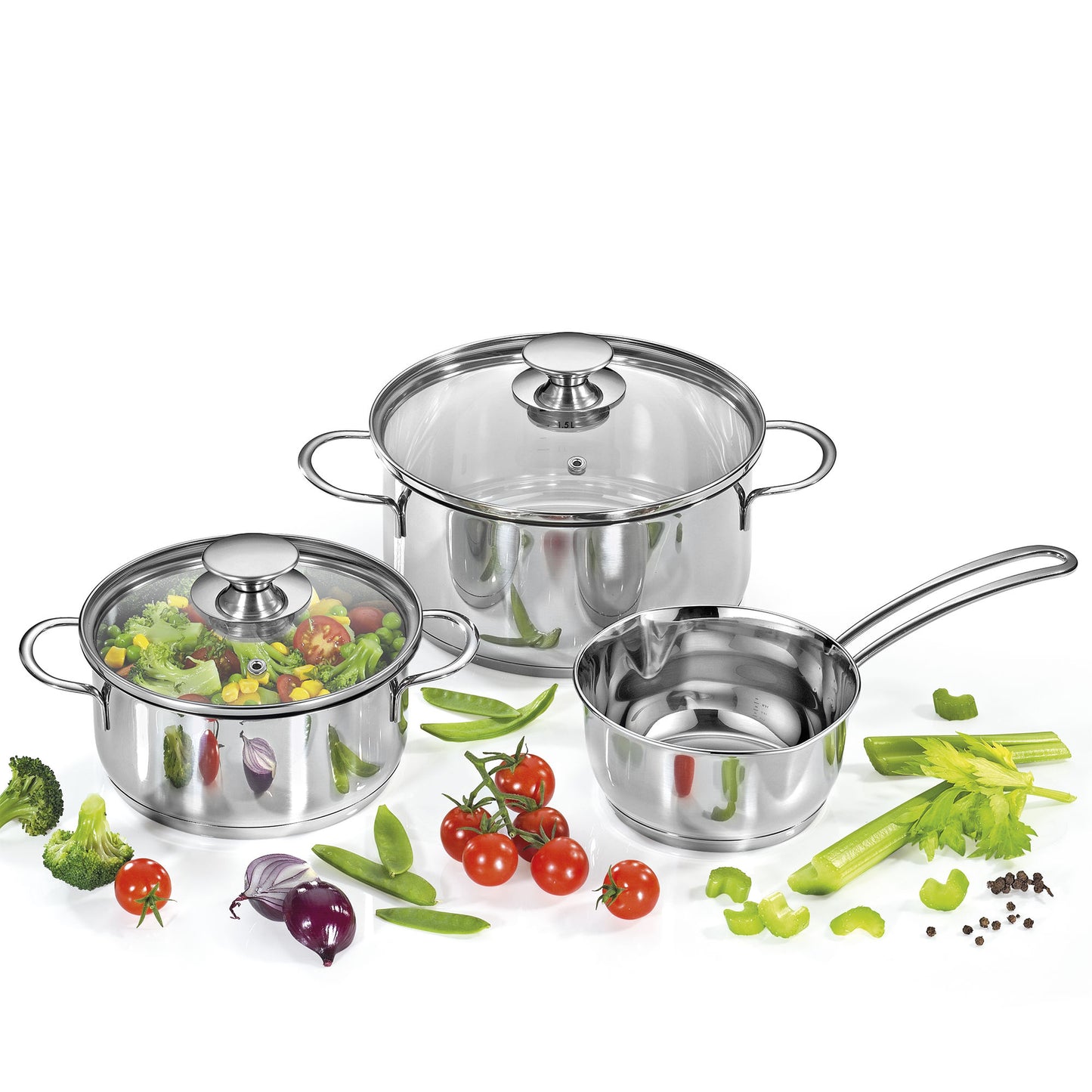 Topf-Set CAPRI 3-tlg.