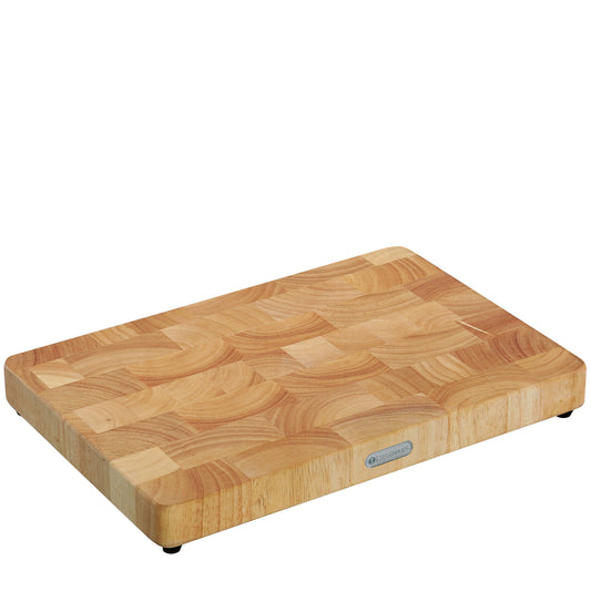 Hackblock, hell Stirnholz 45 x 30 x 4,5 cm