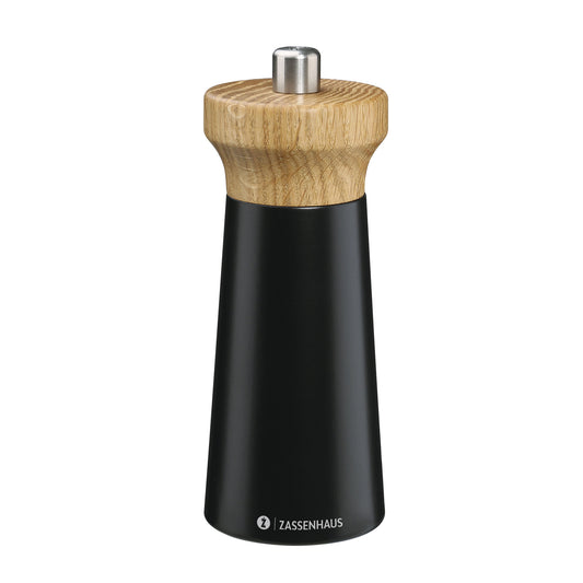 Pfeffermühle WESTERLAND 14 cm schwarz/Eiche