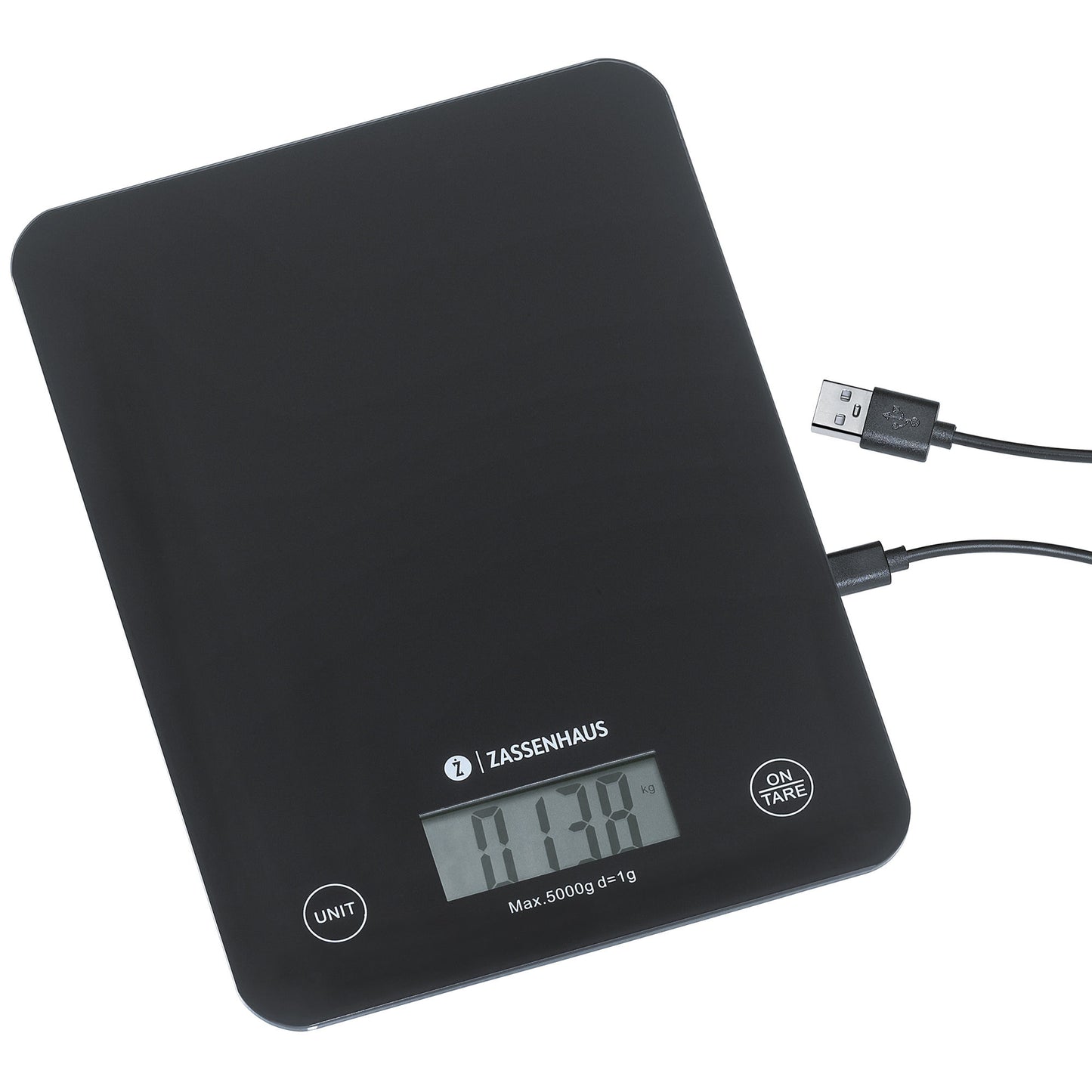 Digitale Küchenwaage BALANCE USB, schwarz
