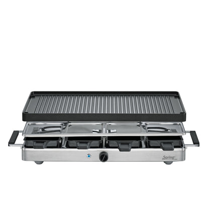Raclette mit Alugrillplatte