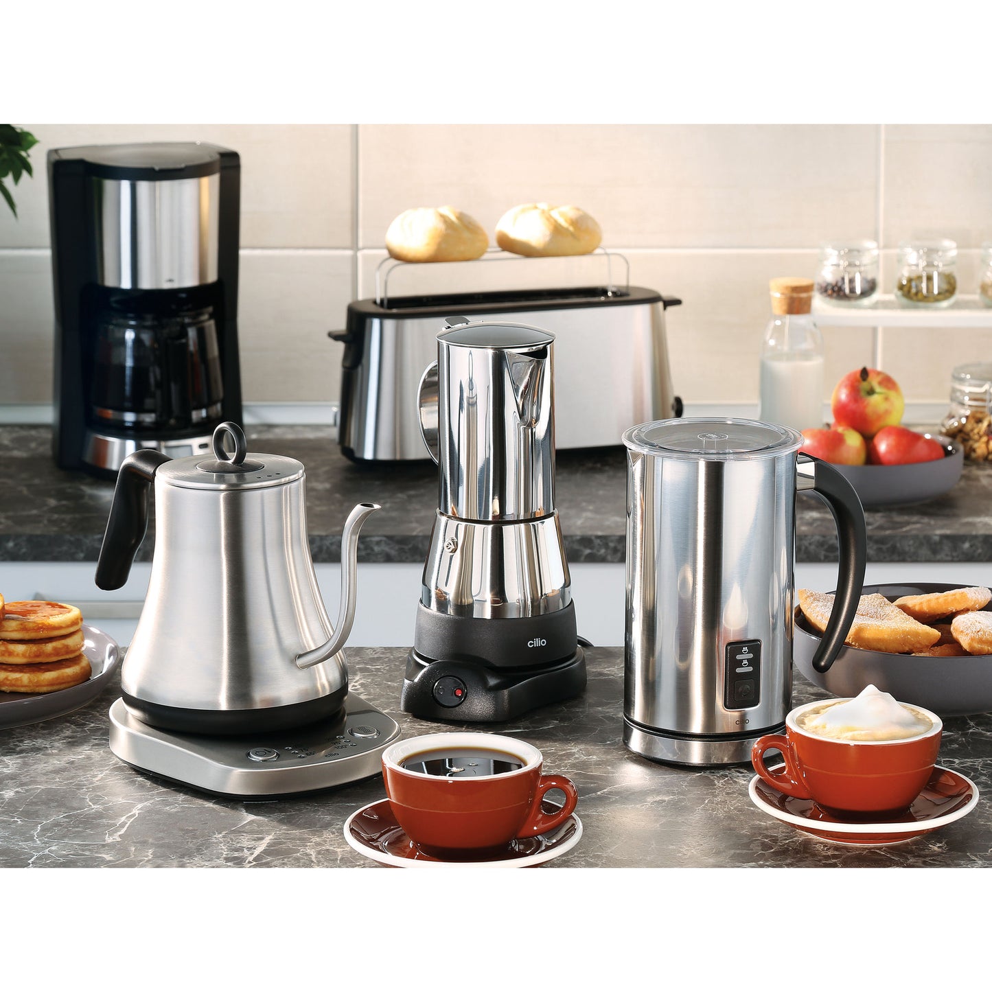 Espressokocher AIDA 6T, elektrisch
