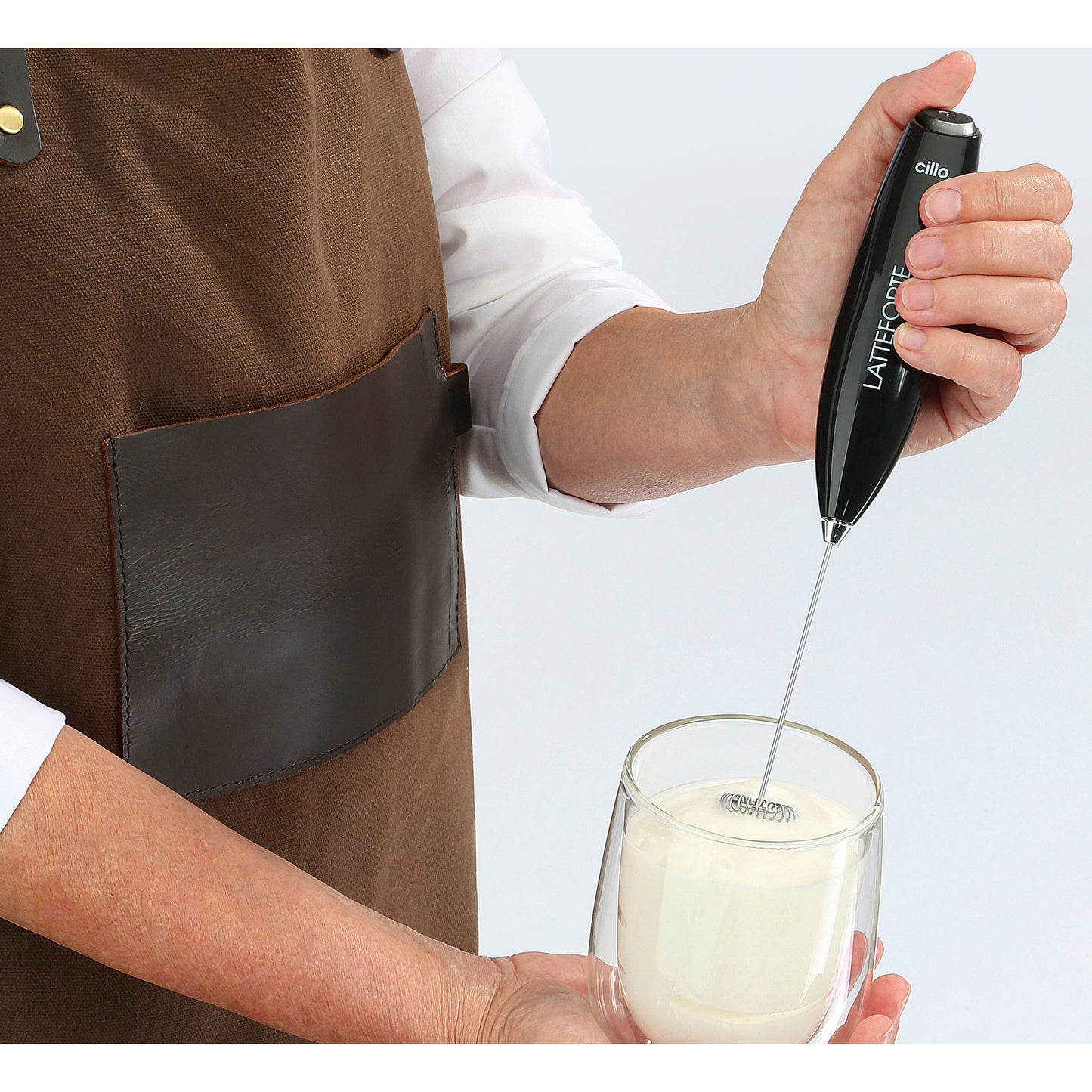 Milchaufschäumer LATTEFORTE, schwarz