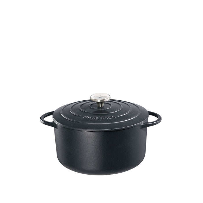 Bratentopf rund, 26 cm classic black