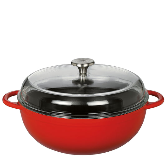 Schmorpfanne MARMITE, 28 cm classic red