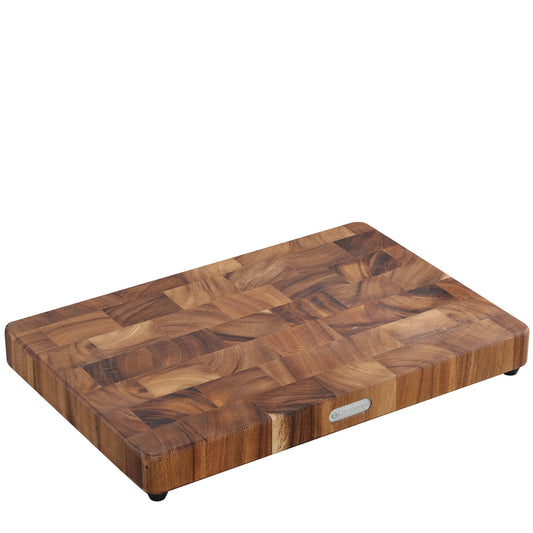 Hackblock, Akazie Stirnholz 45 x 30 x 4,5 cm
