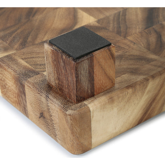 Hackblock, Akazie Stirnholz 45 x 30 x 8,5 cm