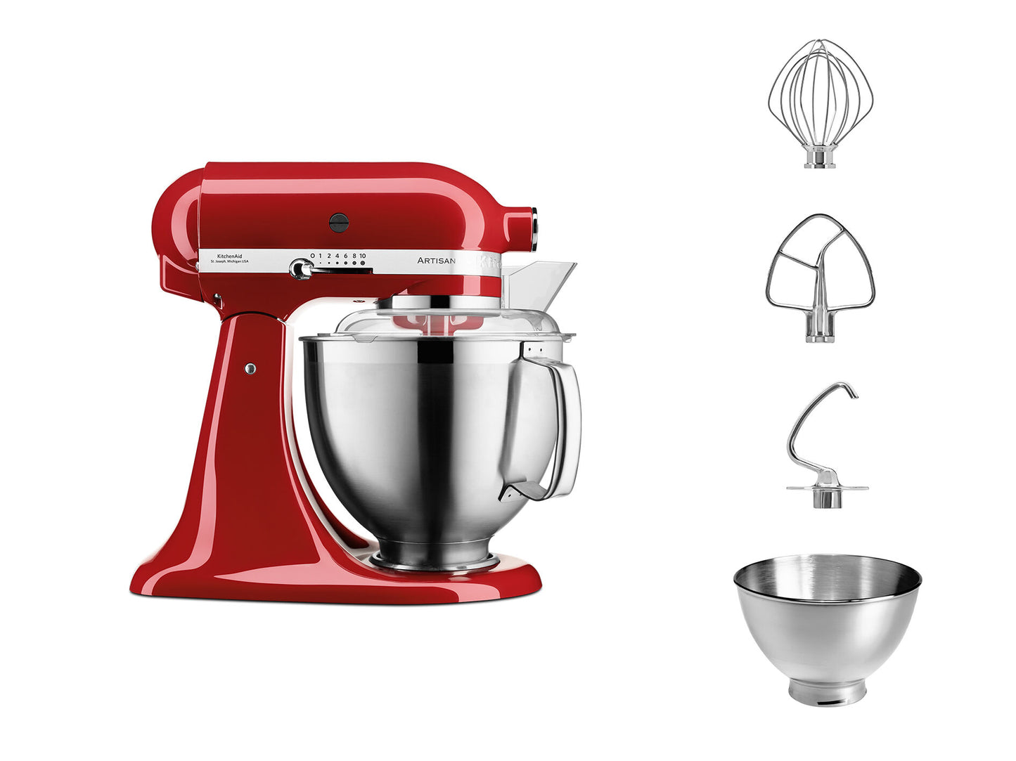 KitchenAid ARTISAN 4,8-L-Küchenmaschine 5KSM185PS