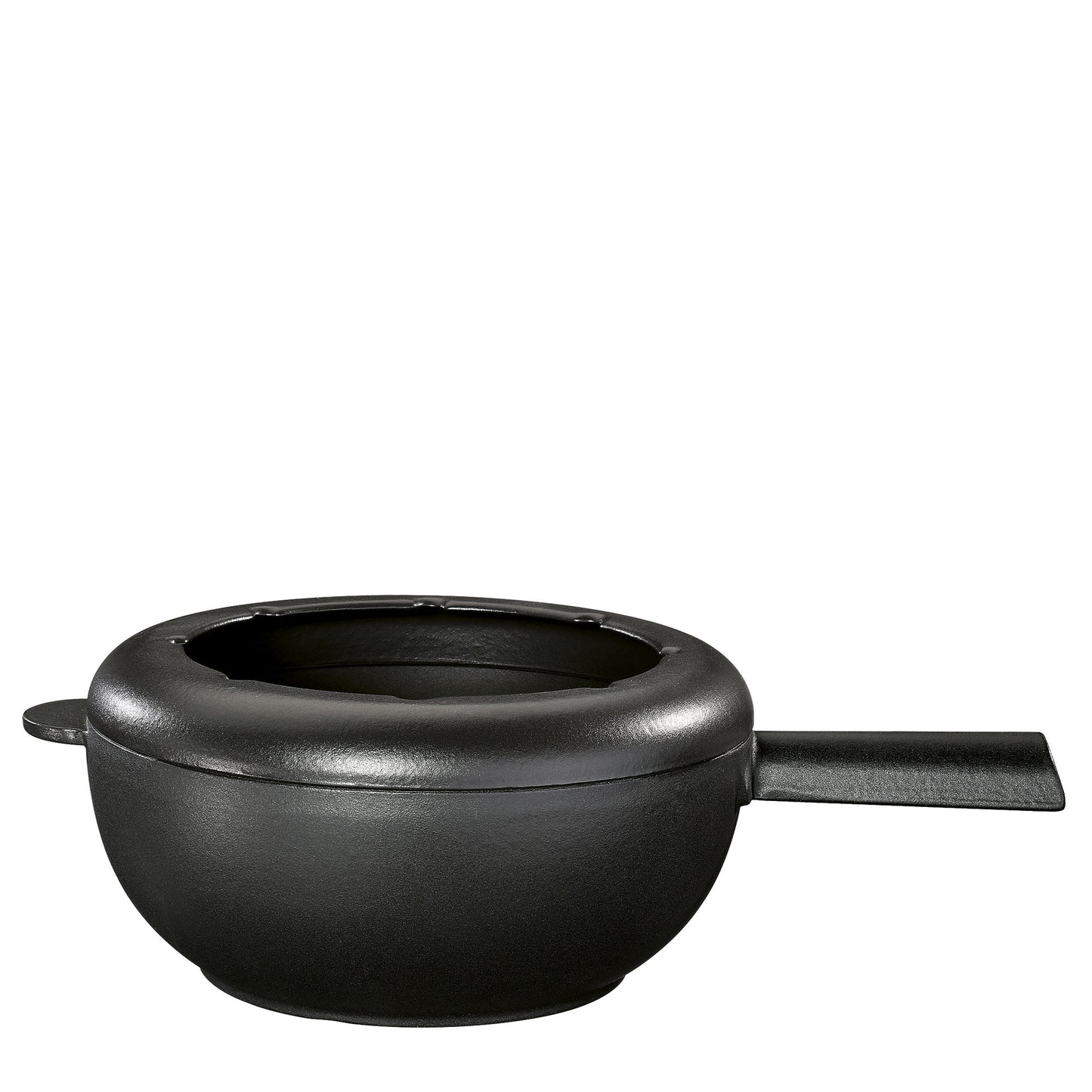 Caquelon SAAS-FEE schwarz matt 20 cm
