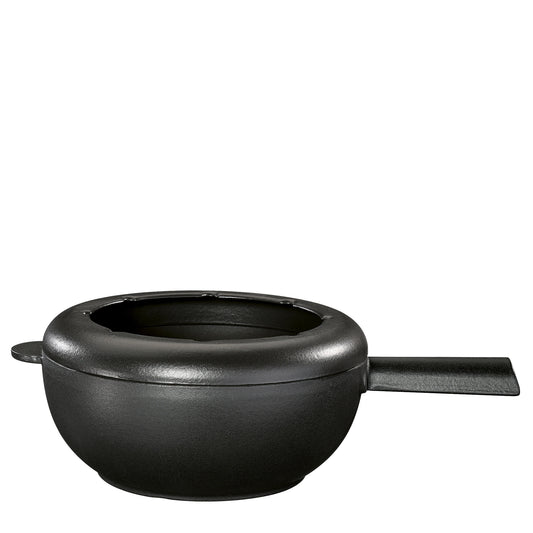 Caquelon SAAS-FEE schwarz matt 20 cm