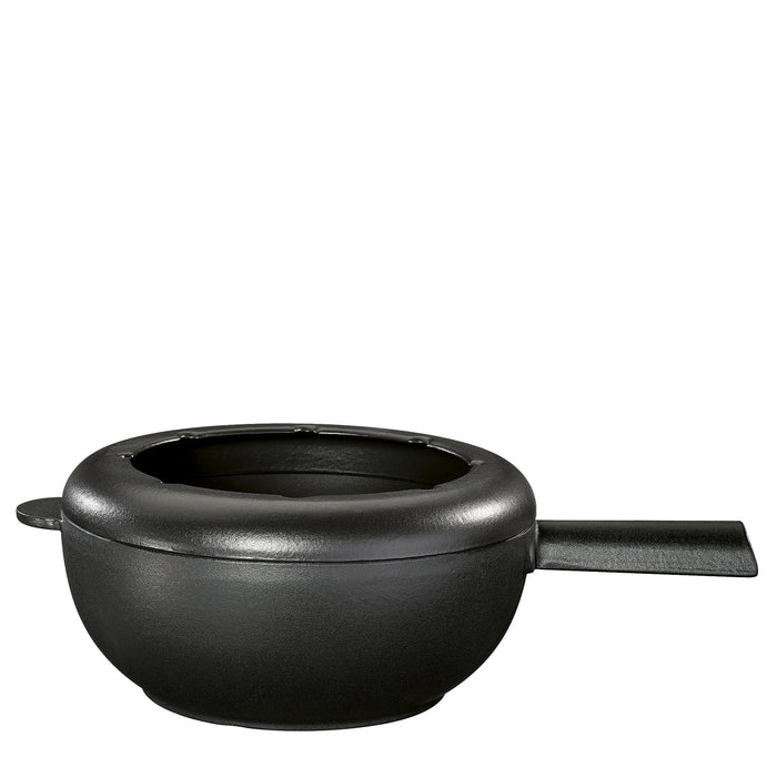 Caquelon SAAS-FEE schwarz matt 20 cm