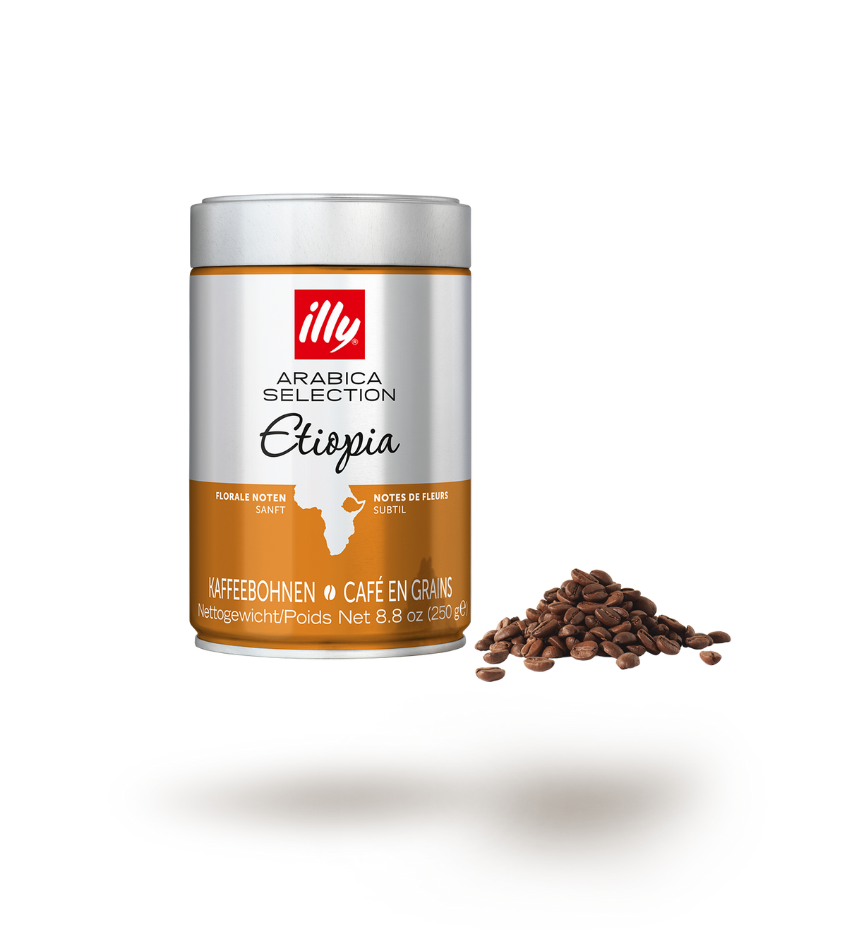 illy Arabica Selection Äthiopien Kaffeebohnen 250 g