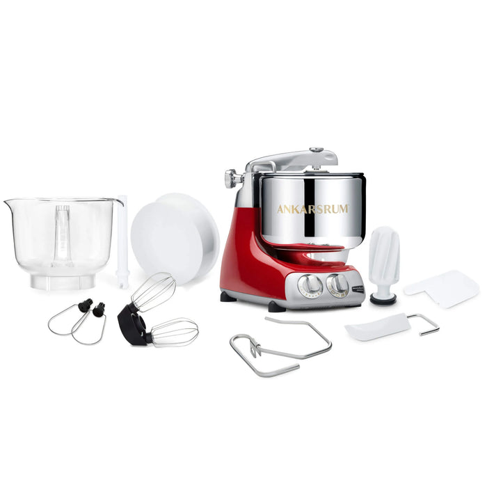 Ankarsrum Assistent Original 6230 - Red incl. Ice Creme Maker