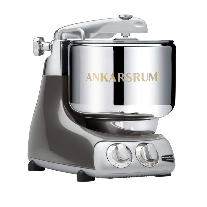 Ankarsrum Assistent Original 6230 - Black Chrome Hochglanz Metallic incl. Ice Creme Maker
