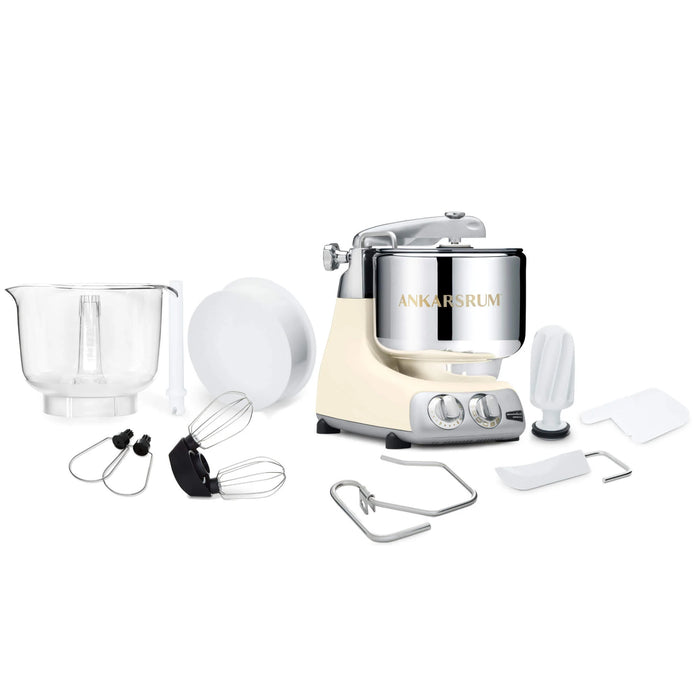 Ankarsrum Assistent Original 6230 LC- Light Crème incl. Ice Creme Maker