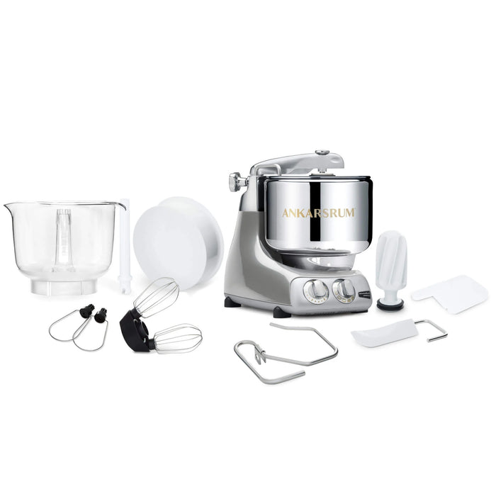 Ankarsrum Assistent Original 6230 JS - Jubilee Silver incl. Ice Creme Maker
