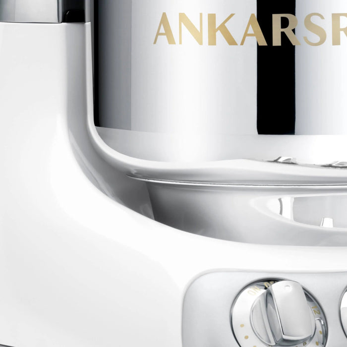 Ankarsrum Assistent Original 6230 GW- Glossy White incl. Ice Creme Maker
