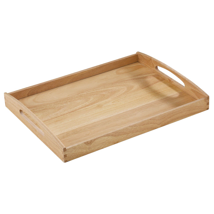 Tablett eckig, hell 53 x 41 x 7 cm