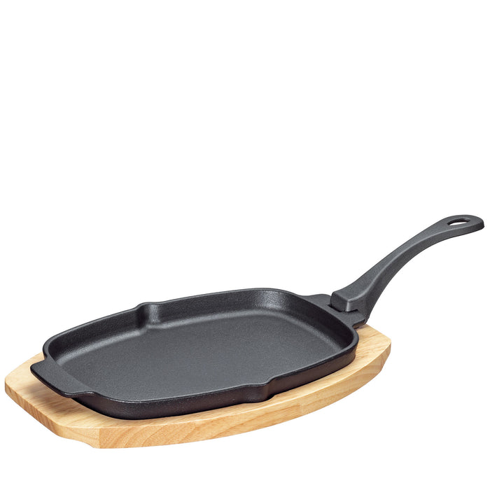 Servierpfanne oval mit abnehmbarem Griff - Ansicht 2
