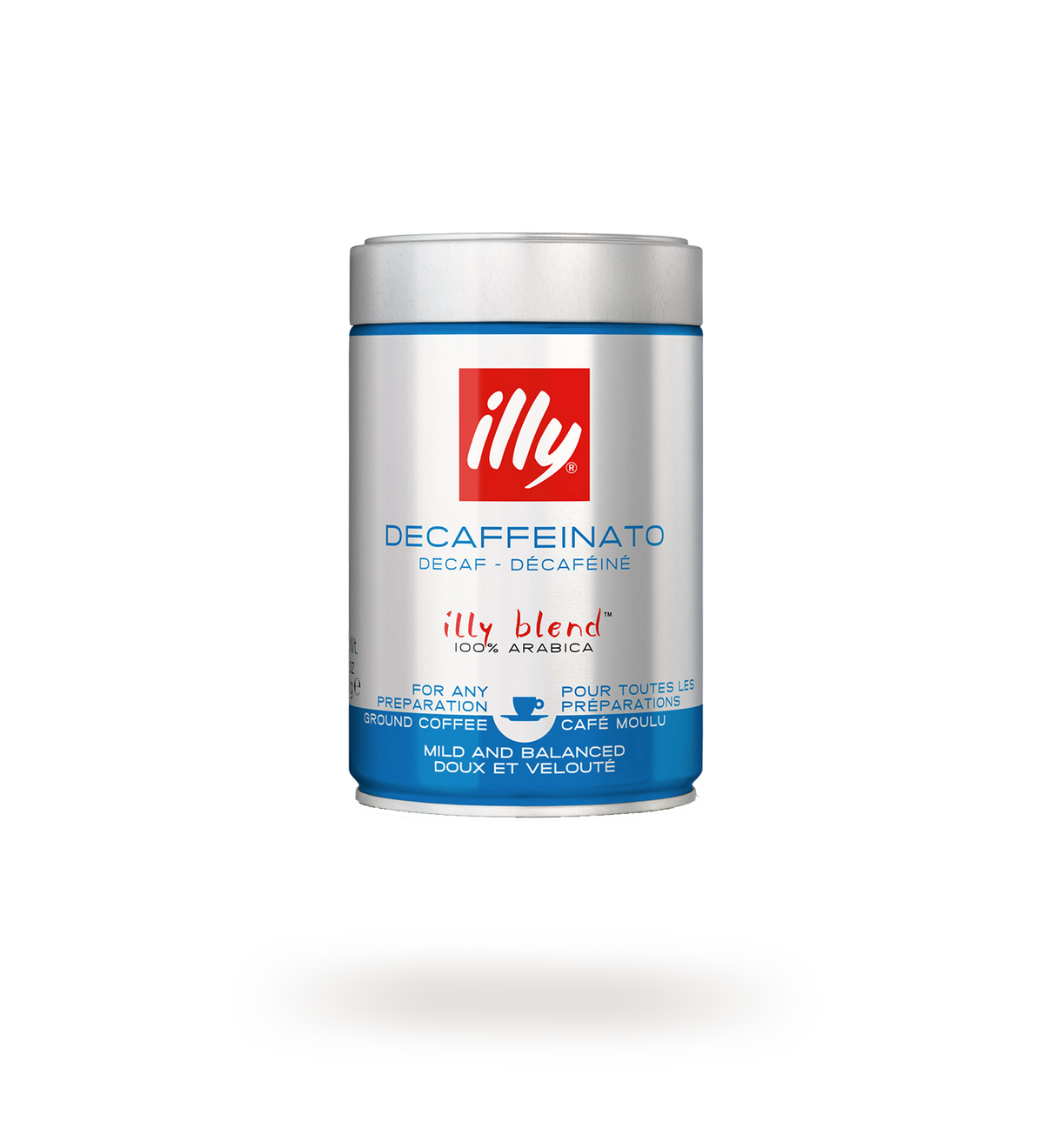 illy Decaf entkoffeiniert gemahlener Kaffee für Espresso 250 g