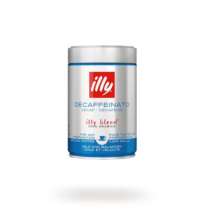 illy Decaf entkoffeiniert gemahlener Kaffee für Espresso 250 g