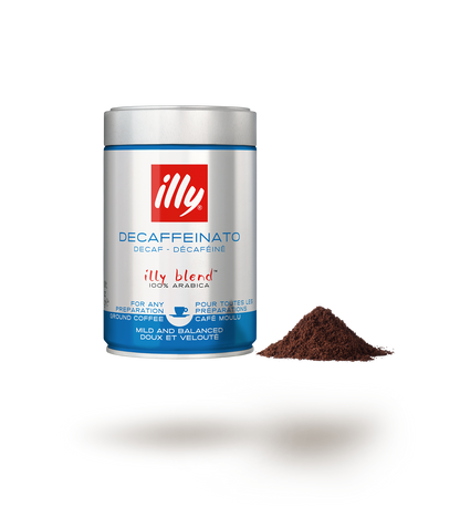 illy Decaf entkoffeiniert gemahlener Kaffee für Espresso 250 g