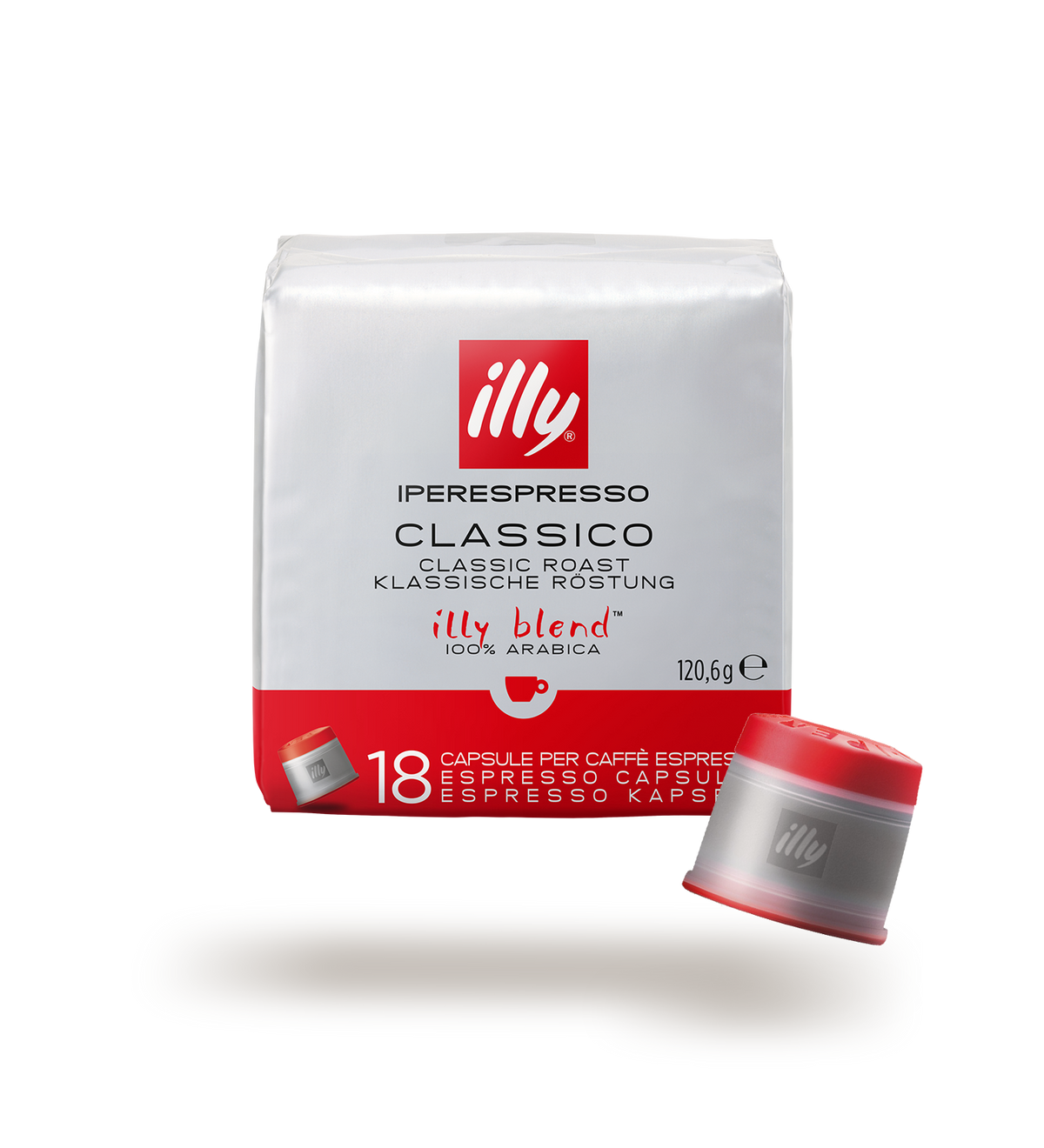 illy Classico Iperespresso Kaffeekapseln, 18 Kapseln
