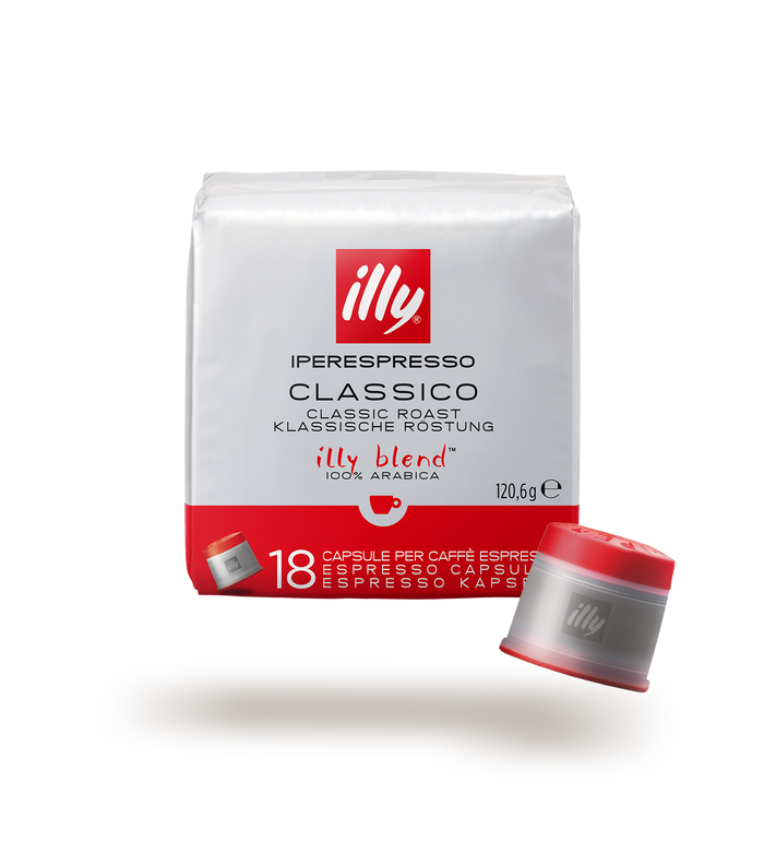 illy Classico Iperespresso Kaffeekapseln, 18 Kapseln