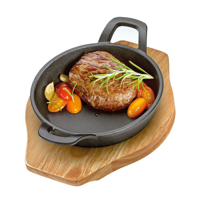 Servierpfanne mit 2 Griffen