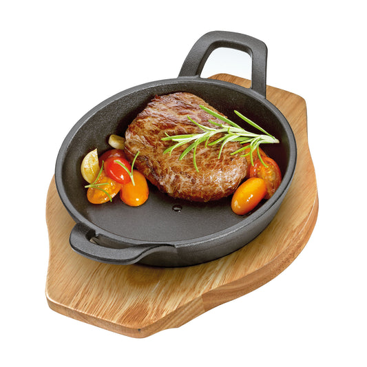 Servierpfanne mit 2 Griffen