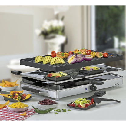 Raclette mit Alugrillplatte