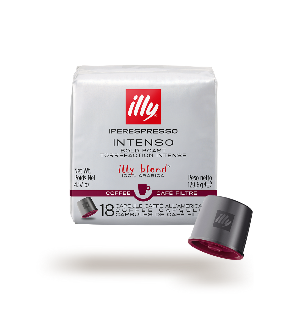 illy Intenso Filterkaffee-Kapseln Iperespresso, 18 Kapseln