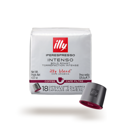 illy Intenso Filterkaffee-Kapseln Iperespresso, 18 Kapseln