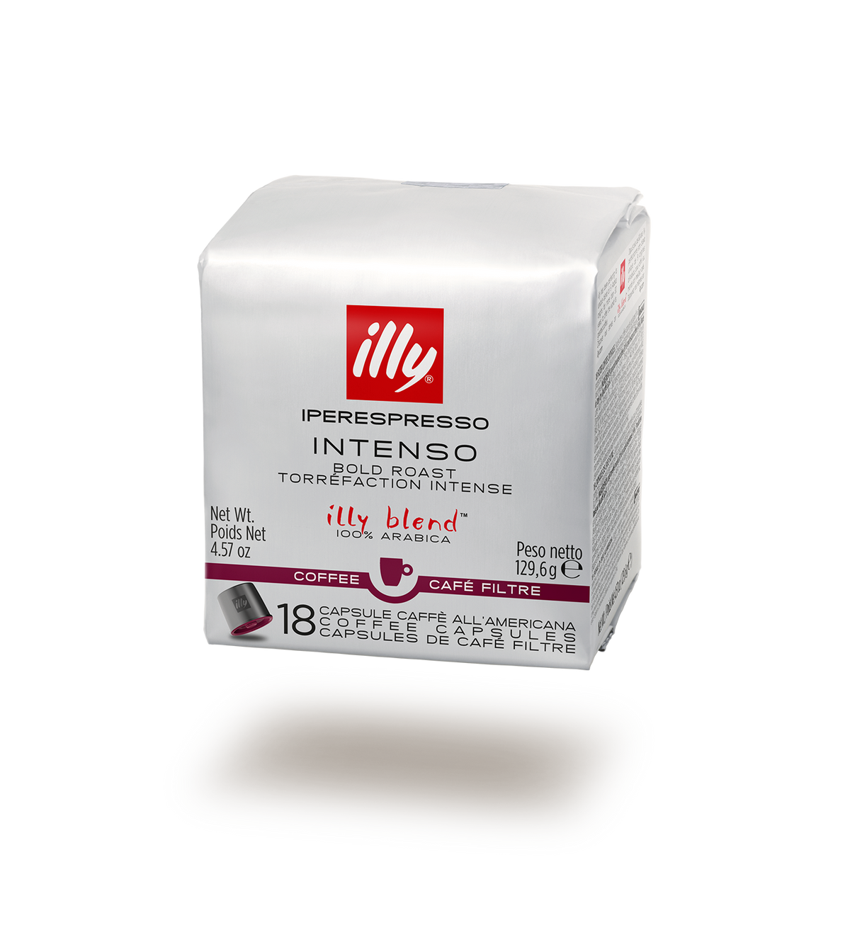 illy Intenso Filterkaffee-Kapseln Iperespresso, 18 Kapseln