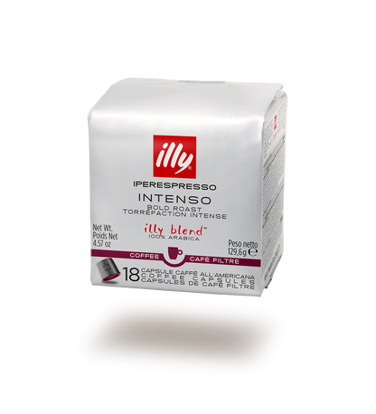 illy Intenso Filterkaffee-Kapseln Iperespresso, 18 Kapseln