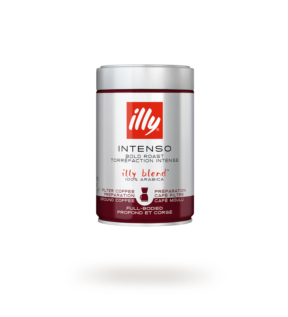 illy Intenso gemahlener Kaffee für Filter 250 g