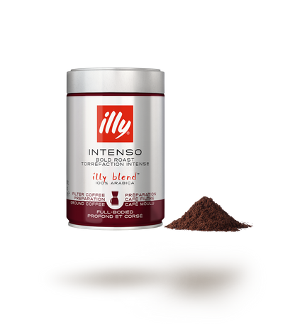 illy Intenso gemahlener Kaffee für Filter 250 g