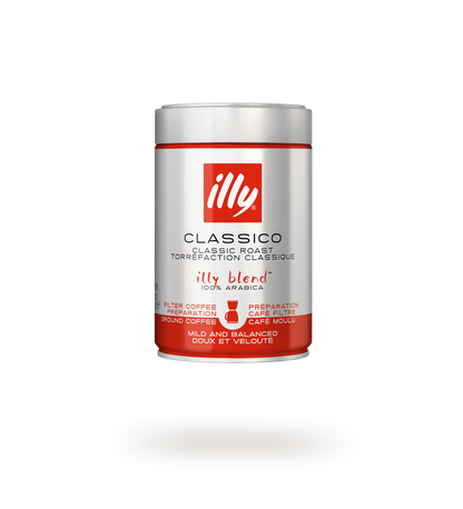 illy Classico gemahlener Kaffee für Filter 250 g