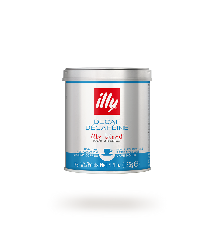 illy Decaf entkoffeiniert gemahlener Kaffee für Espresso 125 g