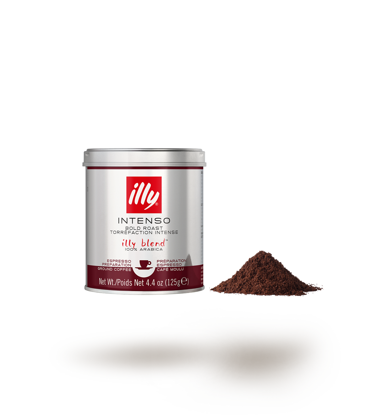 illy Intenso gemahlener Kaffee für Espresso 125 g