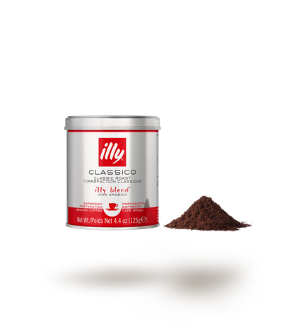 illy Classico gemahlener Kaffee für Espresso 125 g