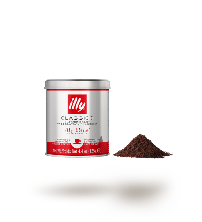 illy Classico gemahlener Kaffee für Espresso 125 g
