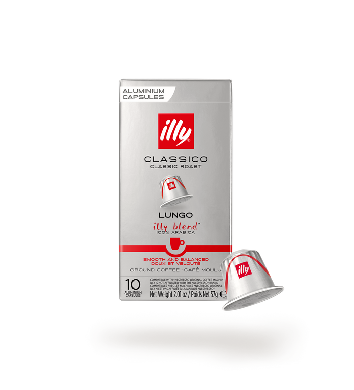 illy Classico Lungo Kaffeekapseln kompatibel mit Nespresso Original*, 57 g