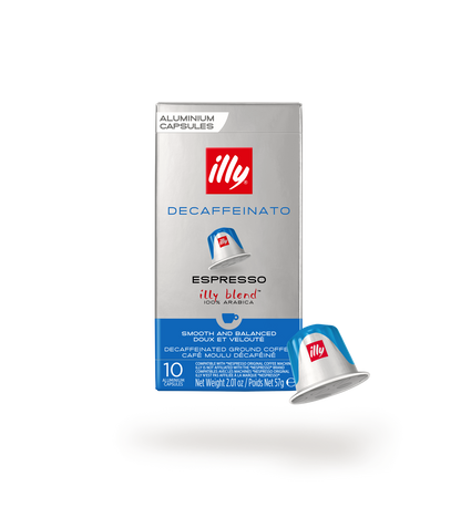 illy Decaf entkoffeiniert Kaffeekapseln kompatibel mit Nespresso Original*, 57 g