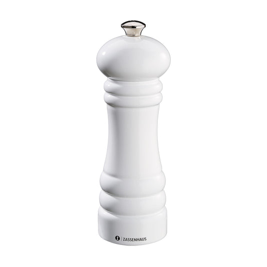 Pfeffermühle BERLIN 18 cm weiß glänzend