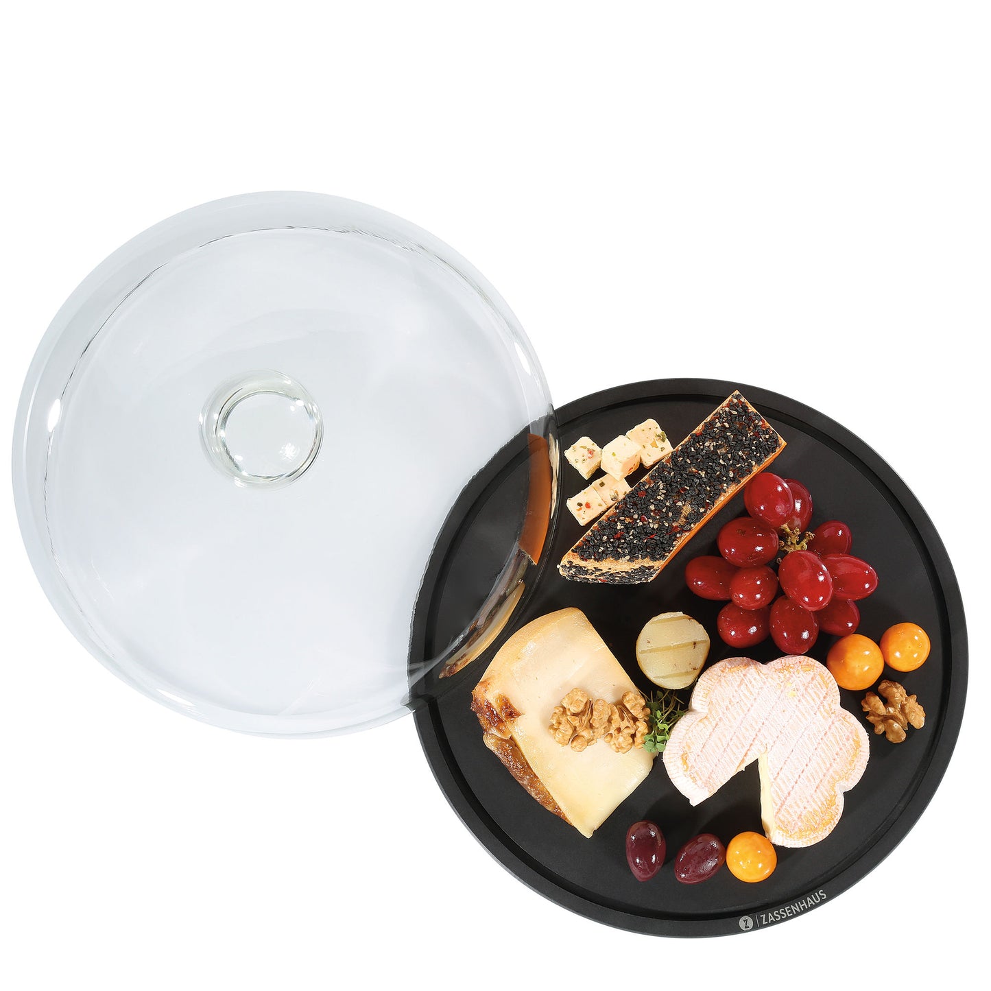 Käseglocke mit Glasdeckel Ø 28 cm