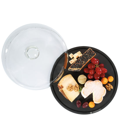 Käseglocke mit Glasdeckel Ø 28 cm